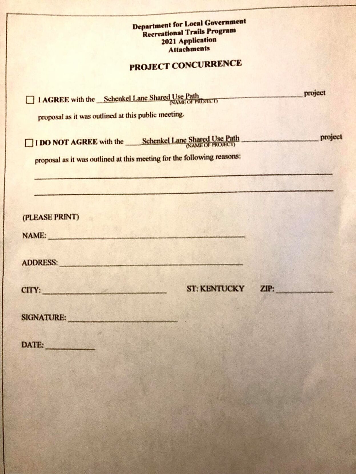City survey